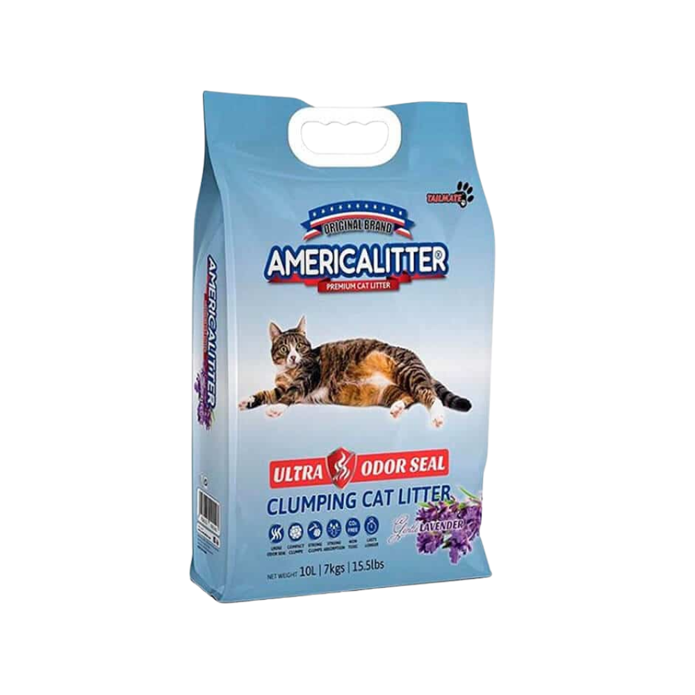 America Litter Ultra Odor Seal Lavanda 7 kg