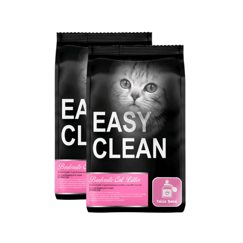 Arena para Gatos Easy Clean 40 kg – Bentonita