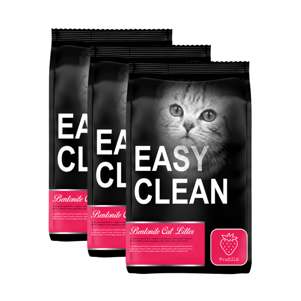 Arena para Gatos Easy Clean 60 kg – Bentonita
