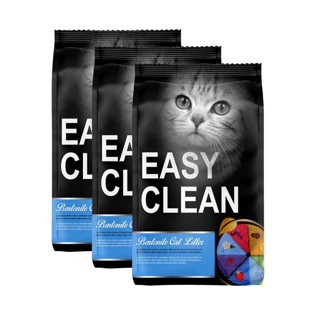 Arena para Gatos Easy Clean 60 kg – Bentonita