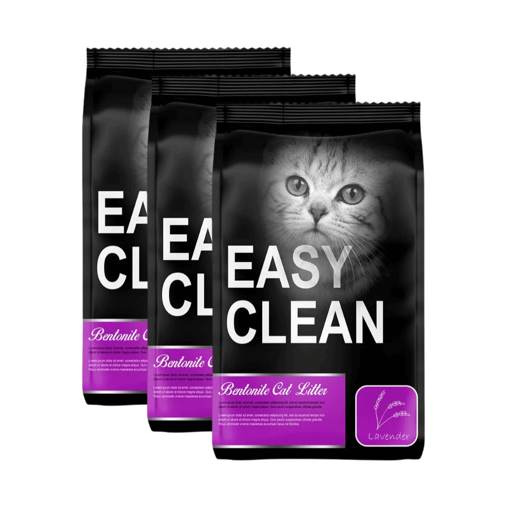 Arena para Gatos Easy Clean 60 kg – Bentonita