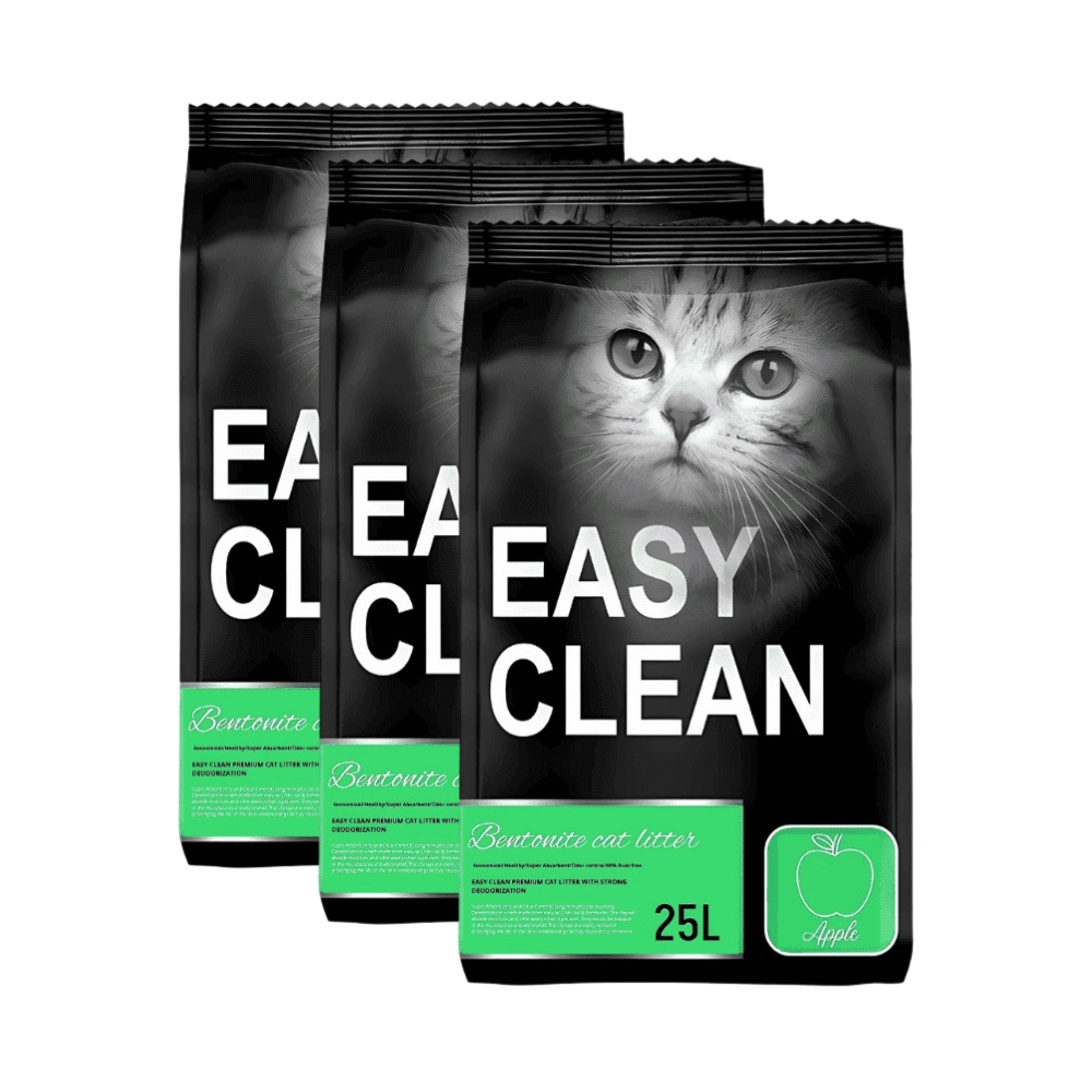 Arena para Gatos Easy Clean 60 kg – Bentonita