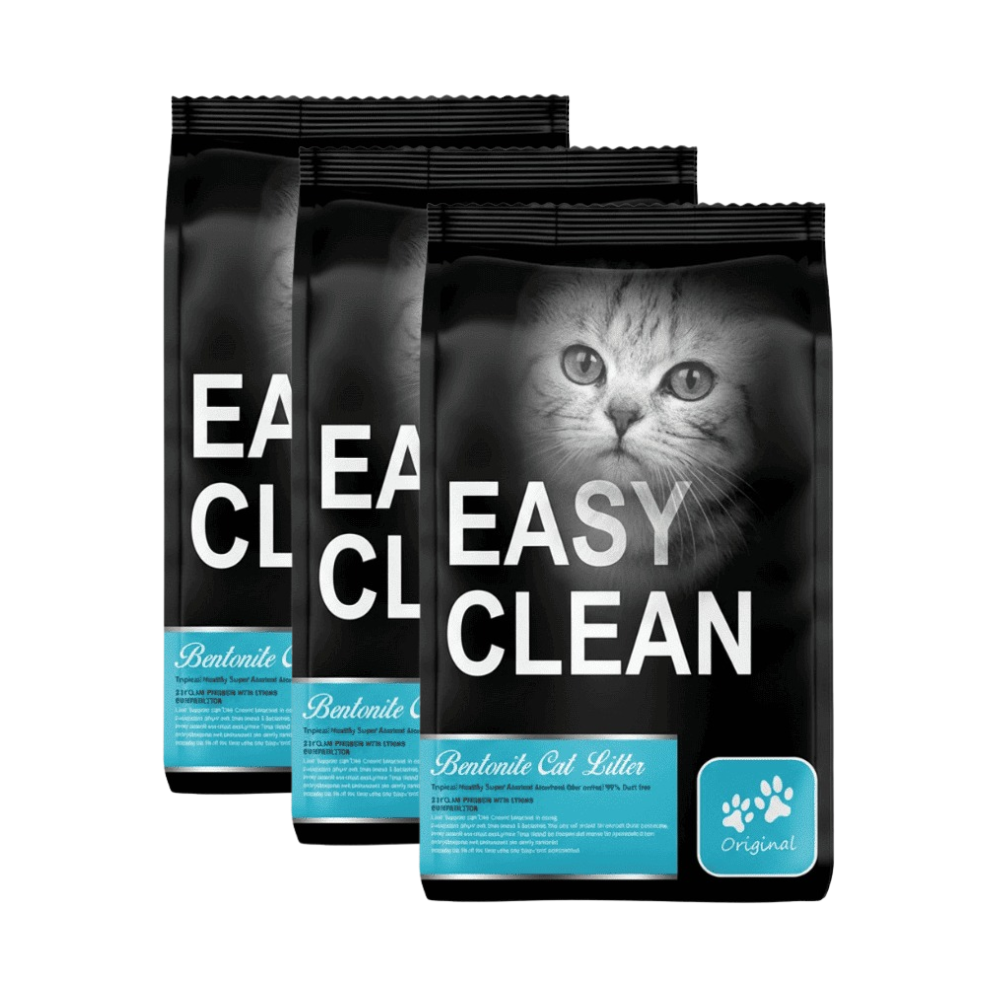 Arena para Gatos Easy Clean 60 kg – Bentonita