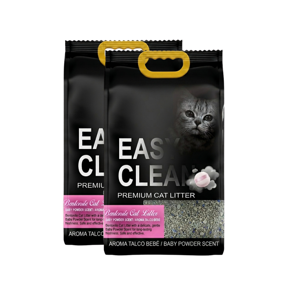 Arena Para Gatos Easy Clean 8 kg – Bentonita