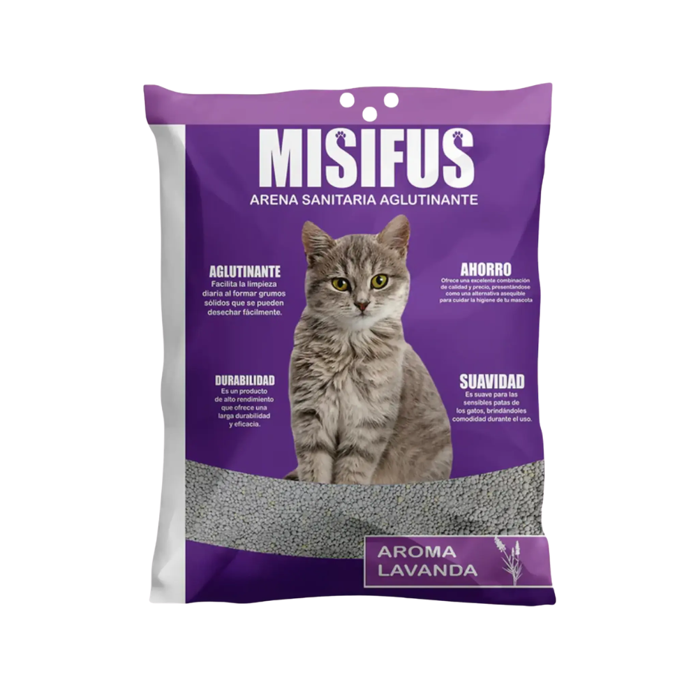 Arena Para Gatos Misifus 8 kg