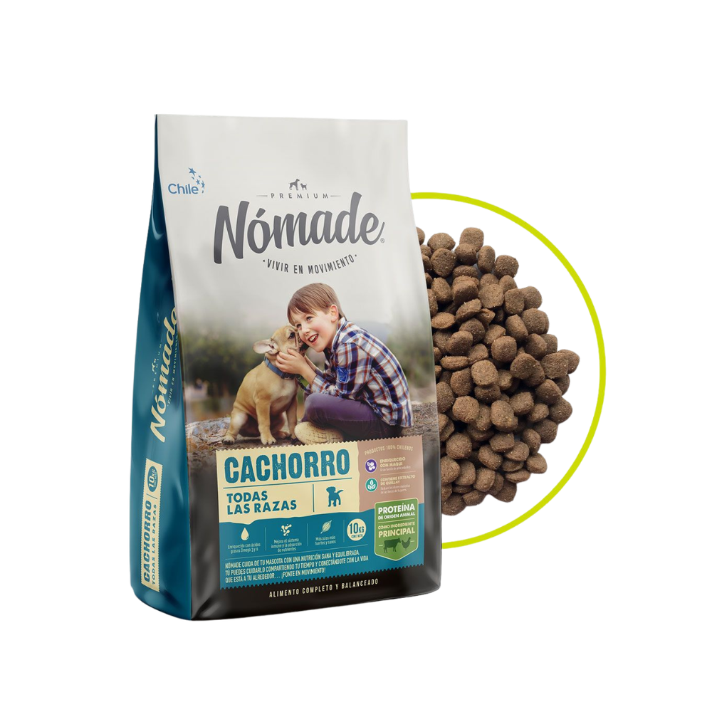 Alimento Nómade Cachorro Todas las Razas 3 kg