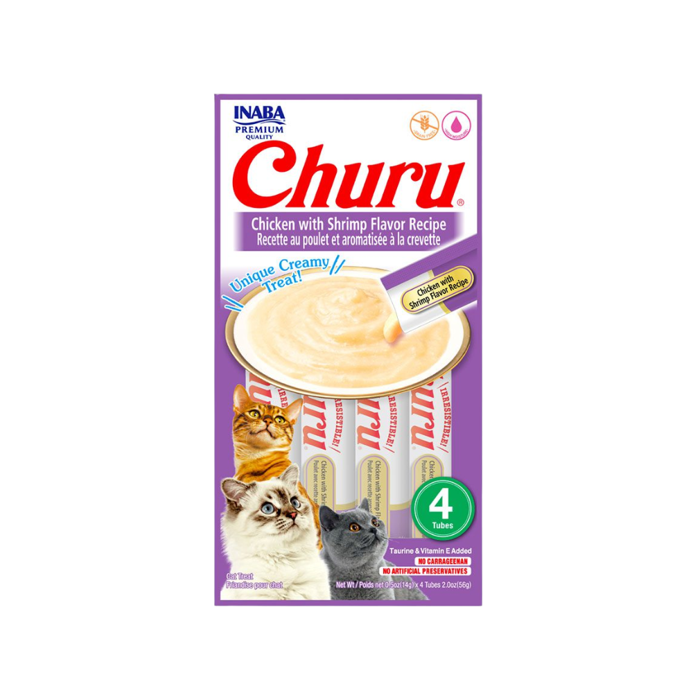 Churu Pollo con Camarones 56 g