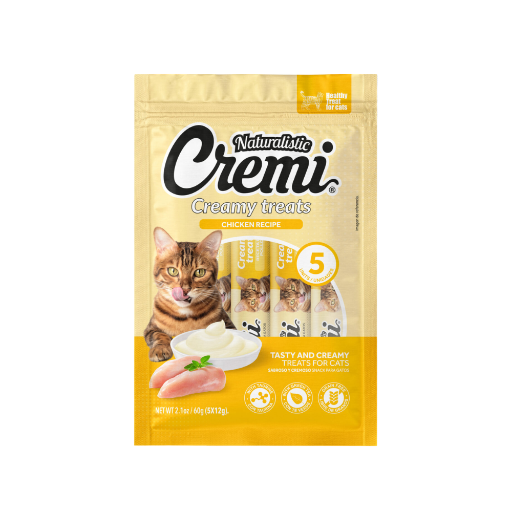 Snack Naturalistic Cremi Pollo 60 g