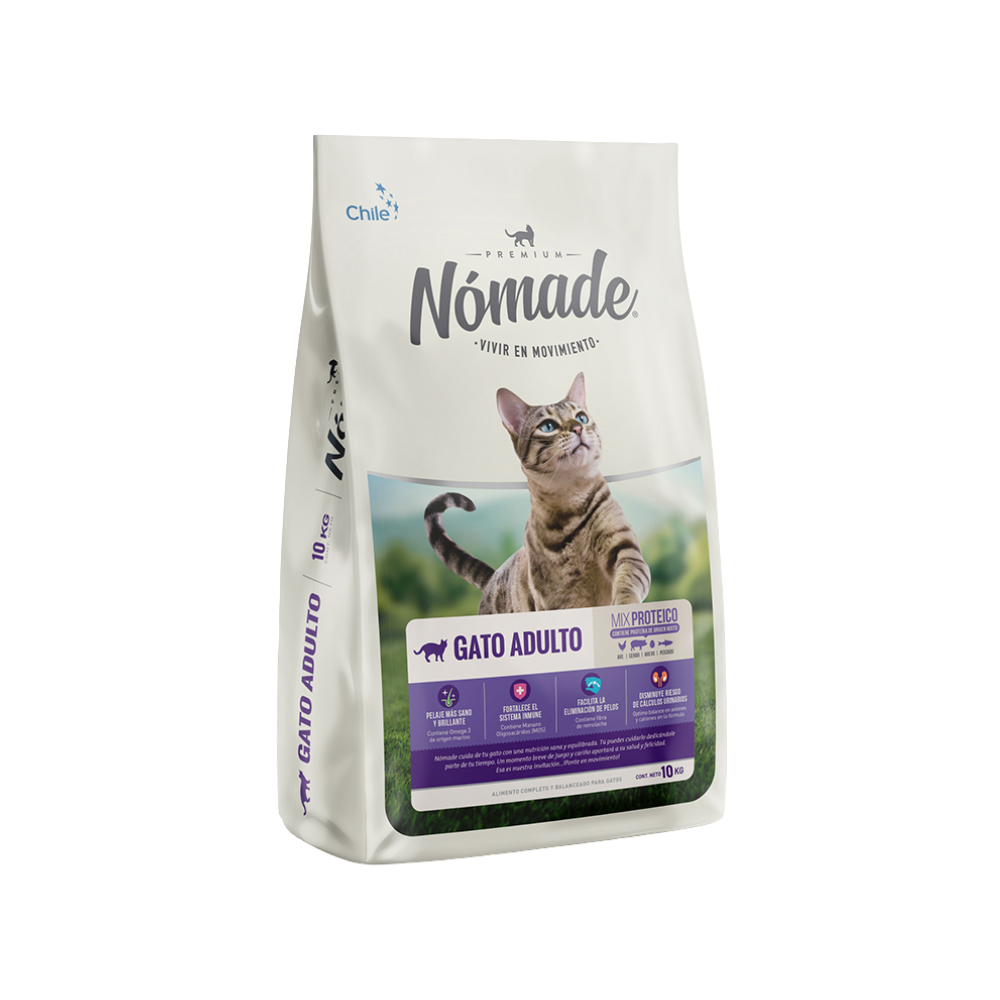 Alimento Nomade Para Gatos 10 kg